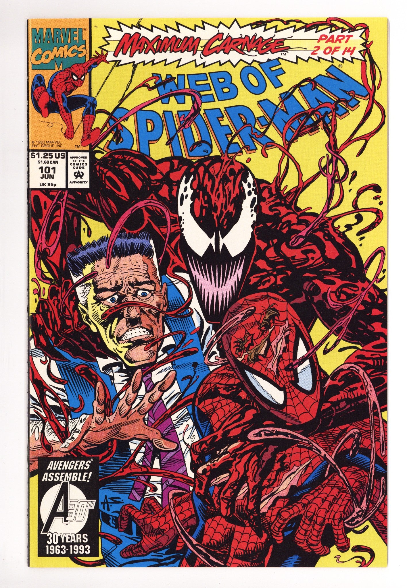 Web of Spider-Man Vol 1 101 High Grade (1993) 