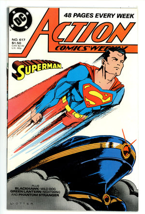 Action Comics Weekly Vol 1 617 Mid Grade (1988)