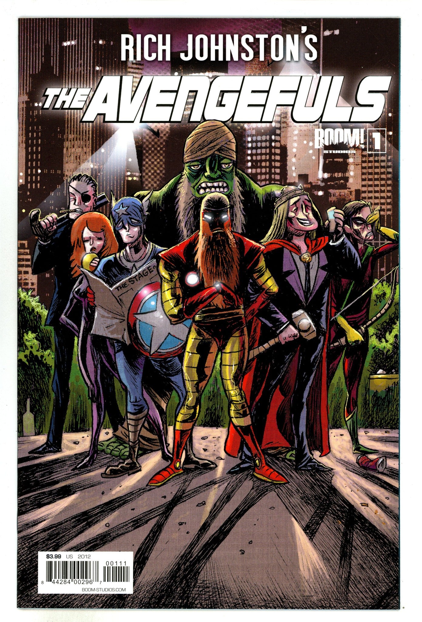 Rich Johnston's The Avengefuls 1 High Grade (2012) 