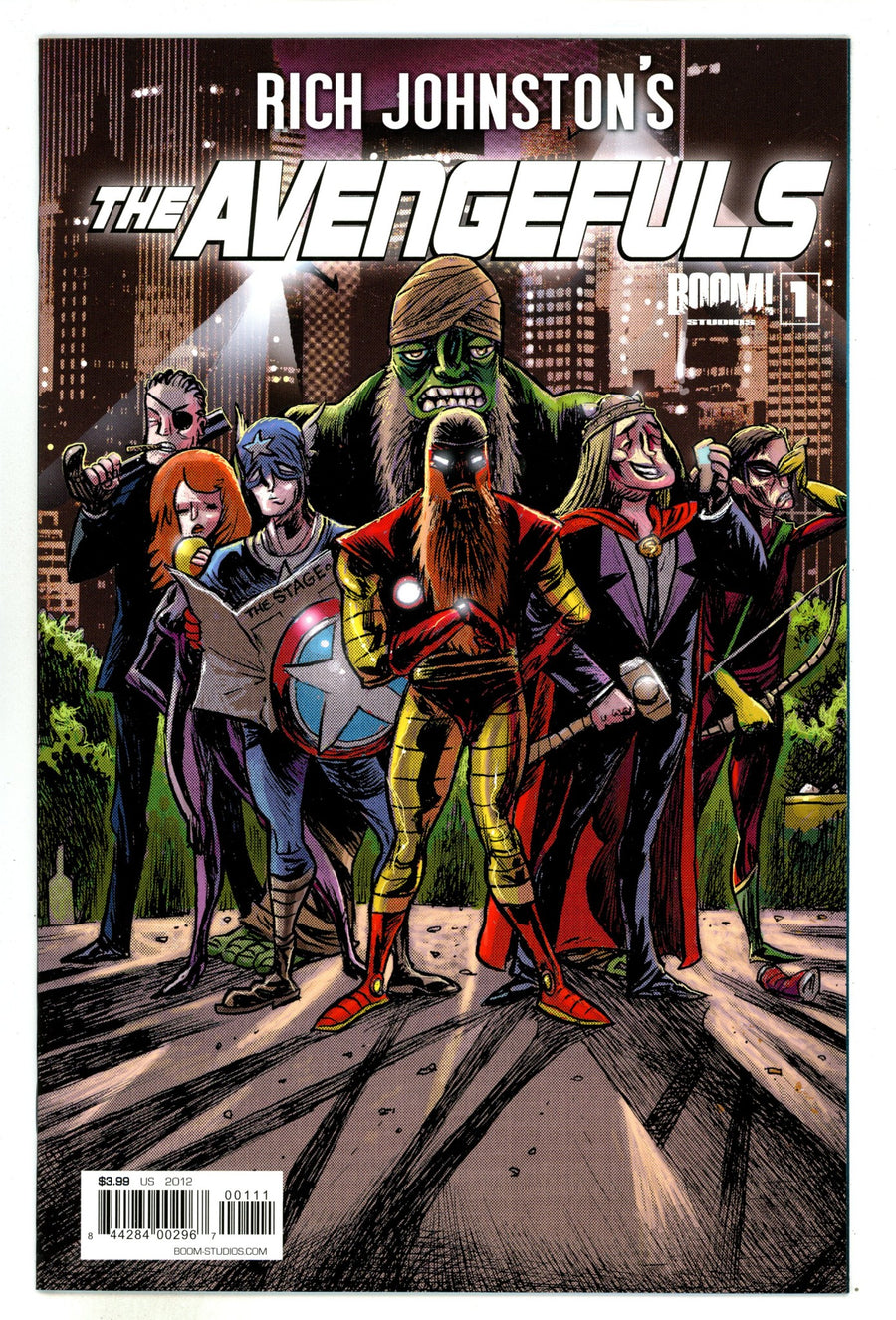 Rich Johnston's The Avengefuls 1 High Grade (2012) 