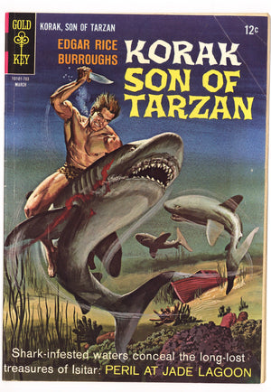 Edgar Rice Burroughs Korak, Son of Tarzan 16 Low Grade (1967) 