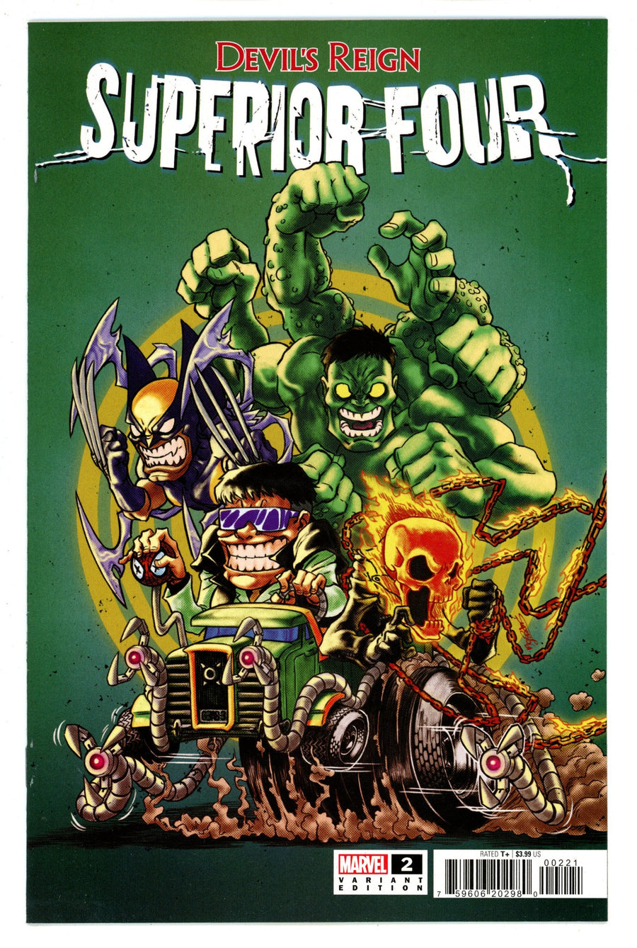 Devil's Reign: Superior Four 2 High Grade (2022) Superlog Variant 