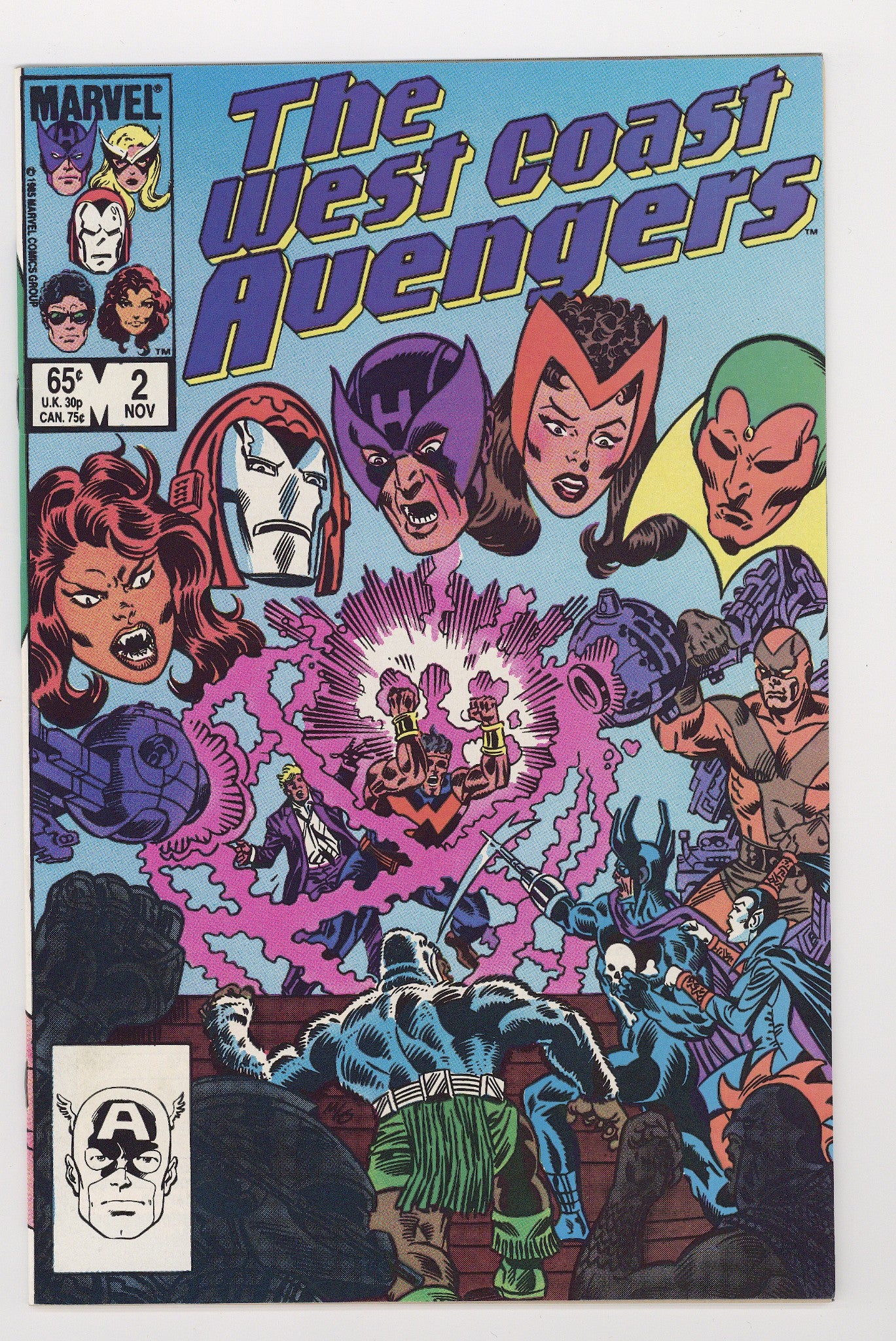 West Coast Avengers Vol 2 2 High Grade (1985) 