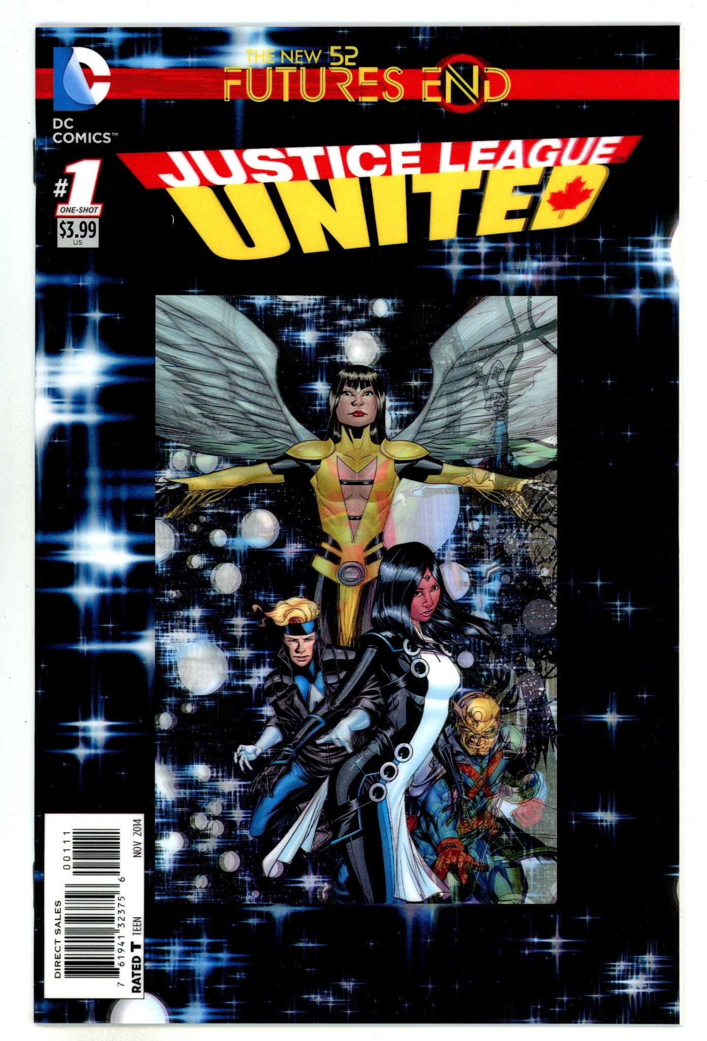 Justice League United: Futures End 1 High Grade (2014) 
