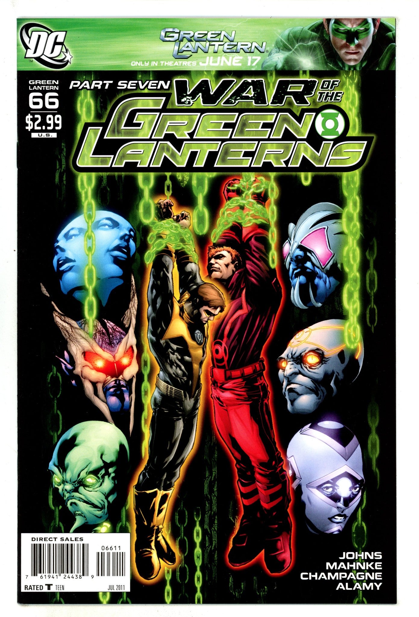 Green Lantern Vol 4 66 High Grade (2011) 