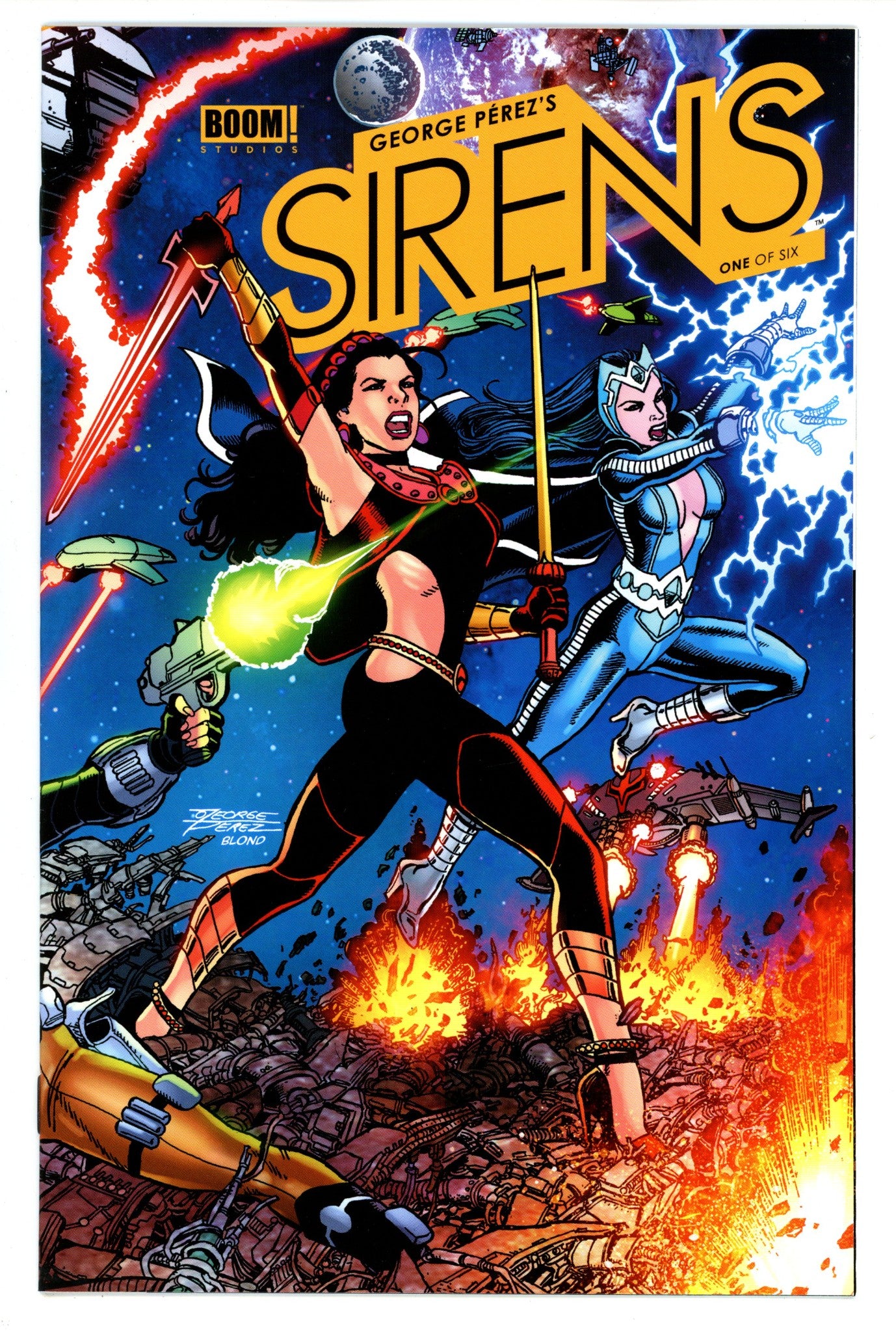 George Perez's Sirens 1 High Grade (2014) 