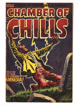 Chamber of Chills Magazine 17 VG+ (4.5) Tape (1953)
