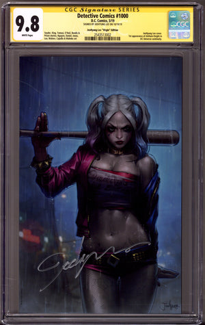 Detective Comics Vol 3 1000 CGC 9.8 (NM/M) (2019) Lee Virgin Exclusive Variant Signed x1 Cover Jeehyung Lee