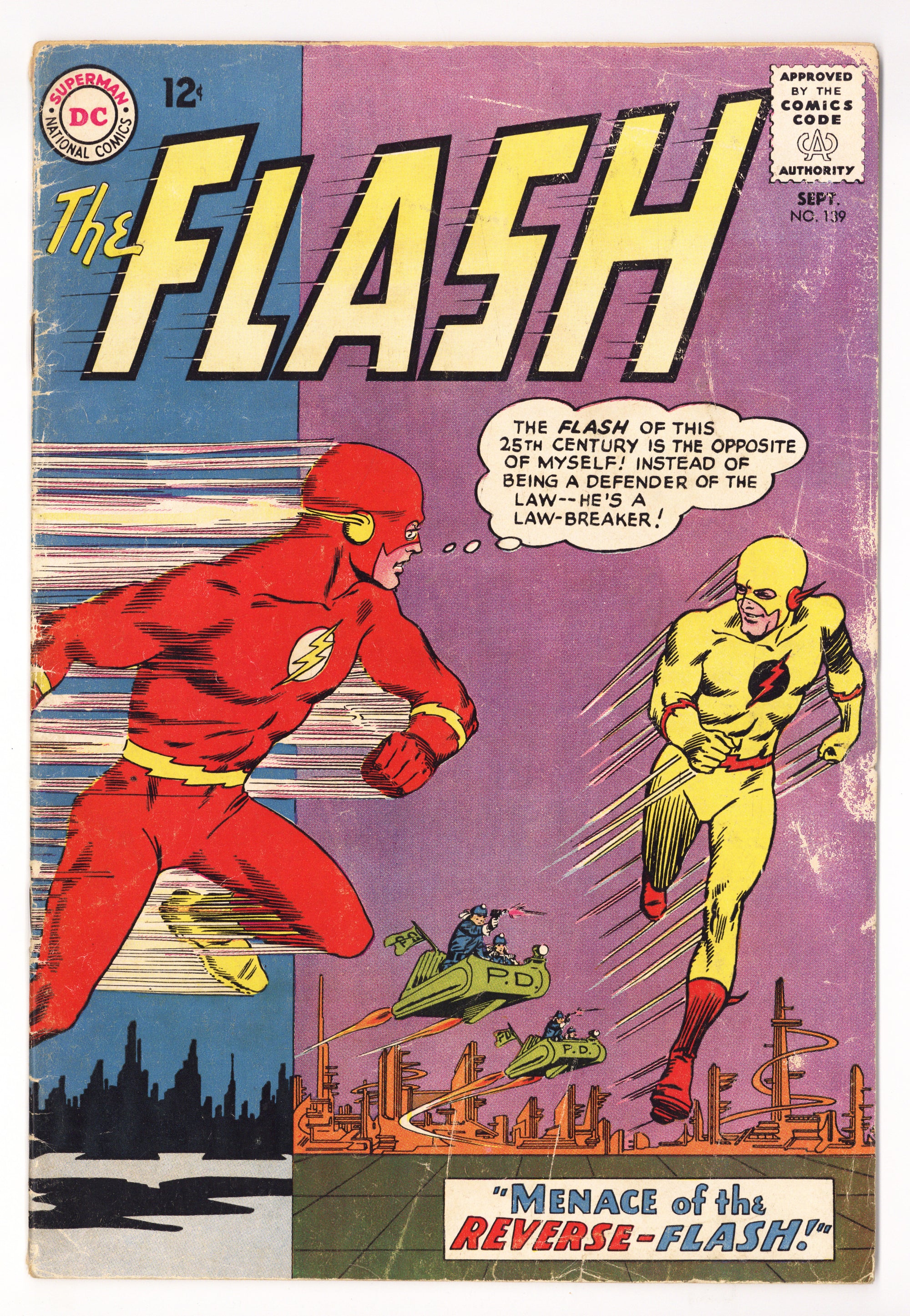 The Flash Vol 1 139 GD/VG (3.0) (1963) 