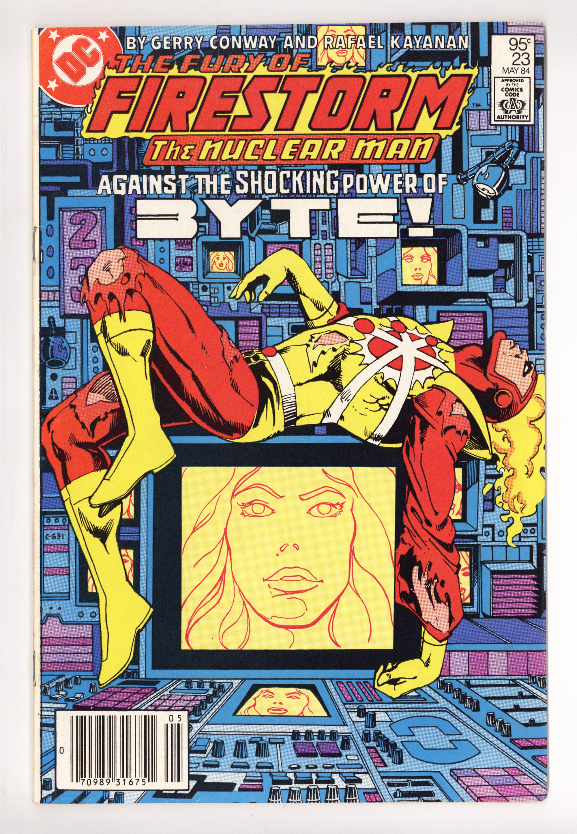 The Fury of Firestorm Vol 2 23 FN+ (6.5) (1984) Canadian Price Variant 