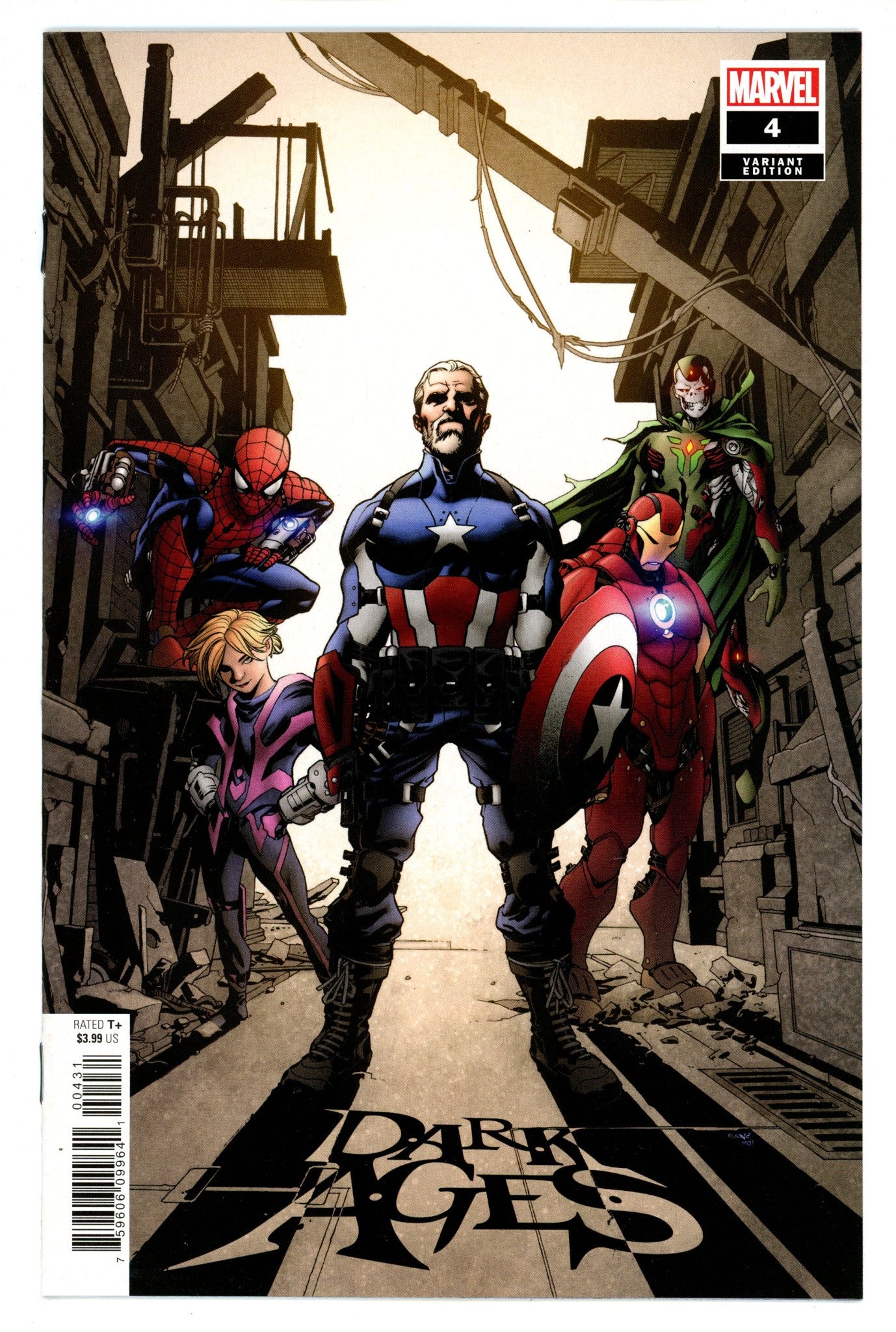 Dark Ages 4 High Grade (2022) McKone Variant 
