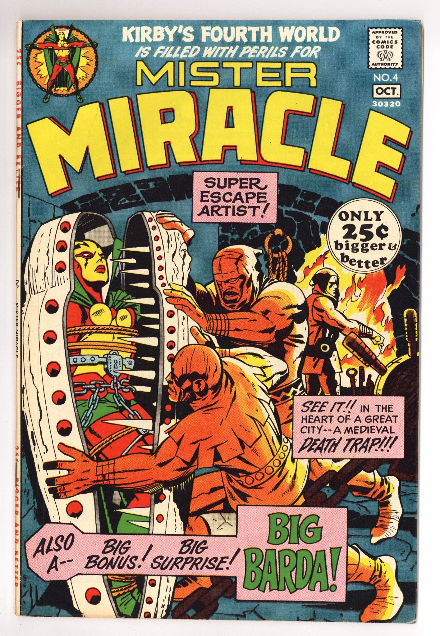Mister Miracle Vol 1 4 VF- (7.5) (1971) 