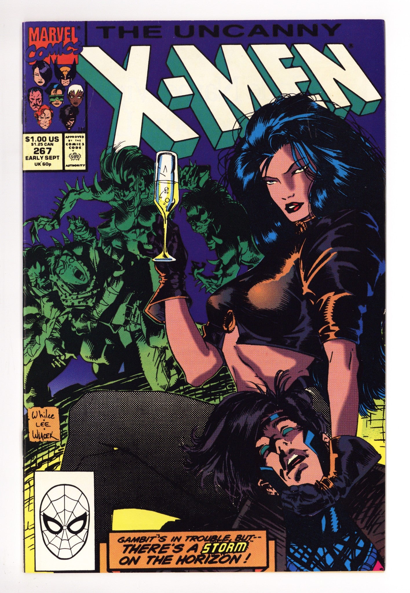 The Uncanny X-Men Vol 1 267 VF- (7.5) (1990) 