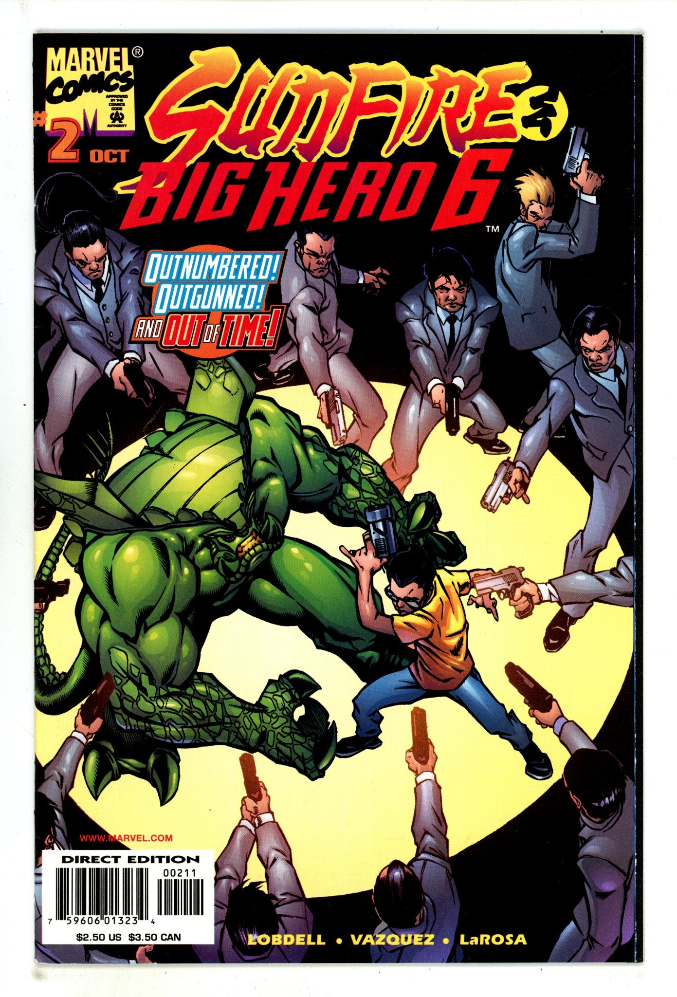 Sunfire & Big Hero Six 2 Mid Grade (1998) 