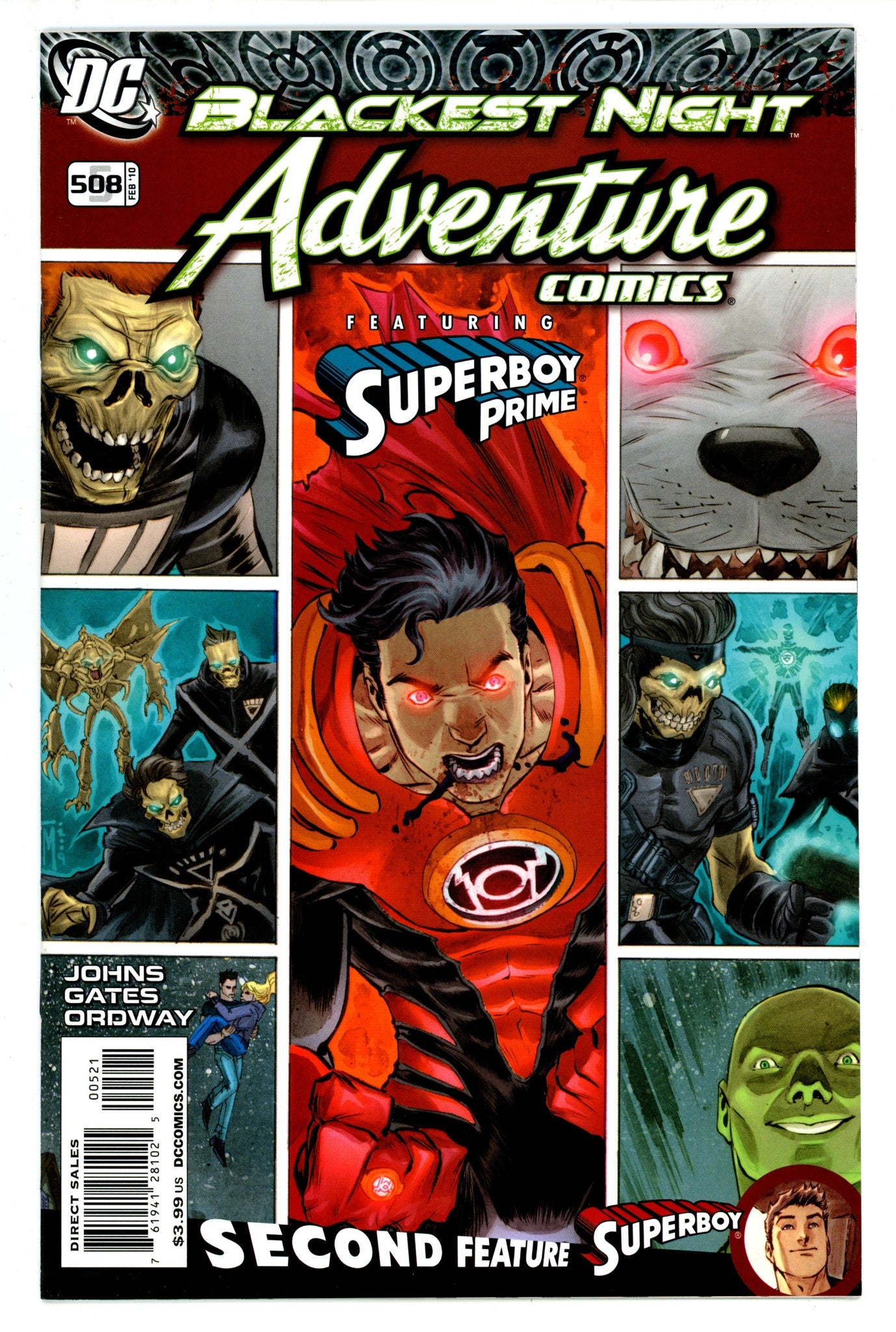 Adventure Comics Vol 3 5 / 508 High Grade (2010) 