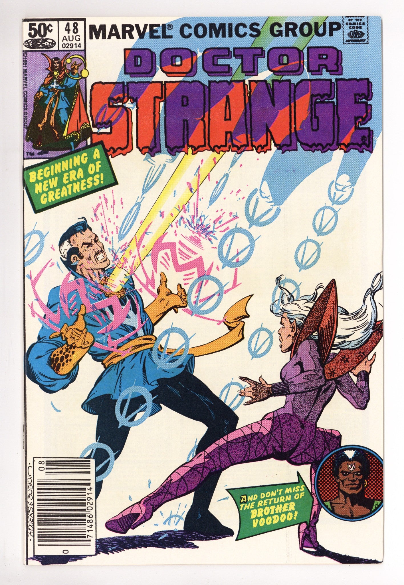 Doctor Strange Vol 2 48 High Grade (1981) Newsstand 