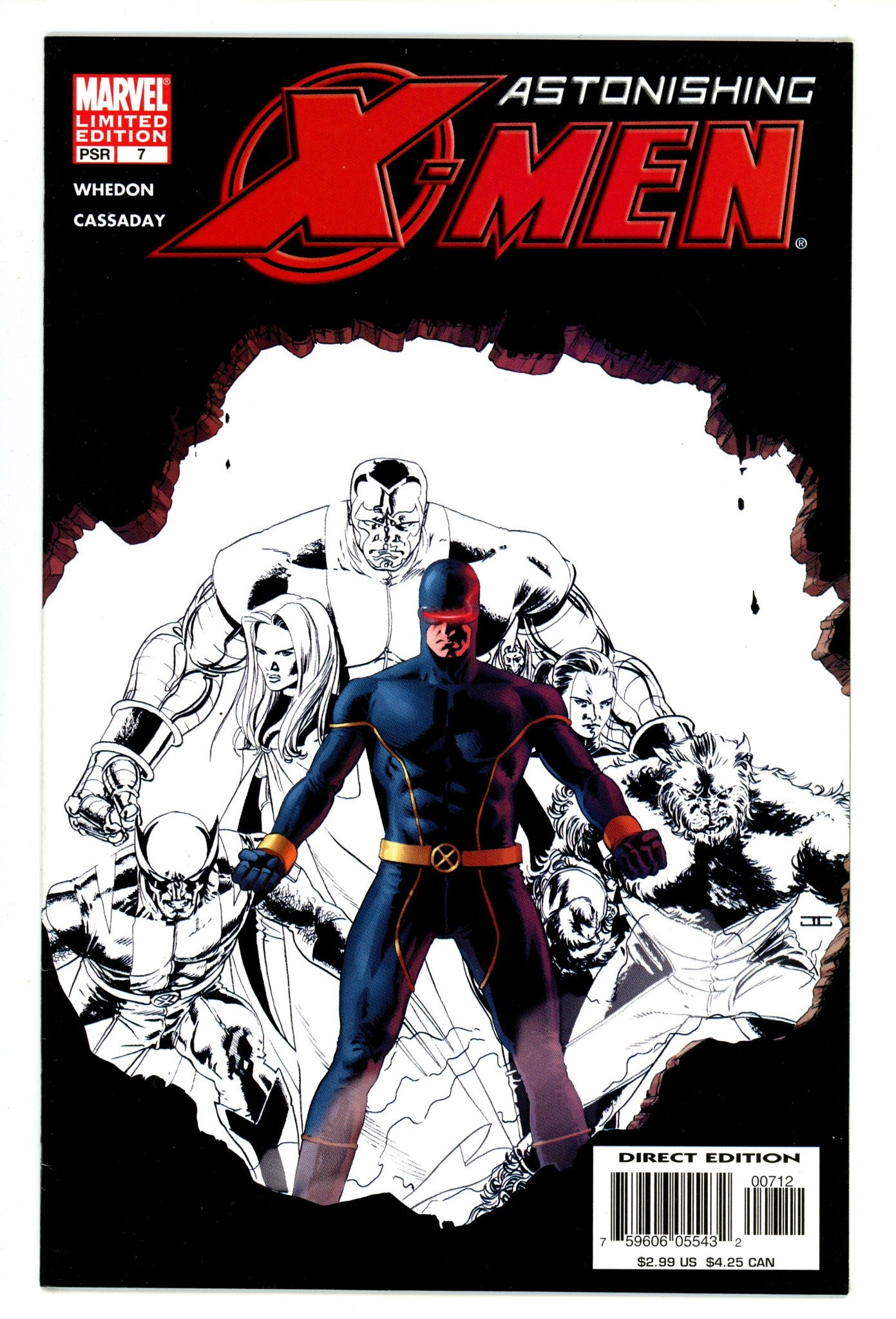 Astonishing X-Men Vol 3 7 High Grade (2005) Cassaday Variant 