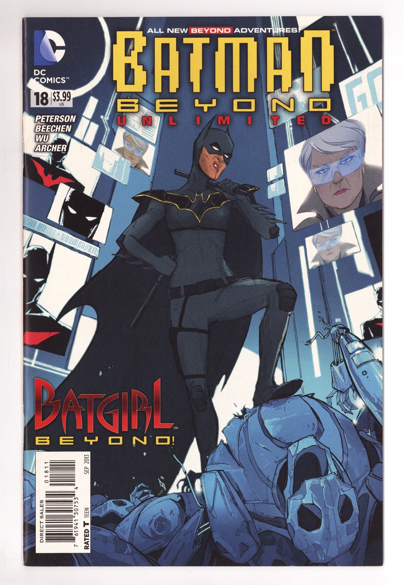 Batman Beyond Unlimited 18 VF+ (8.5) (2013) 