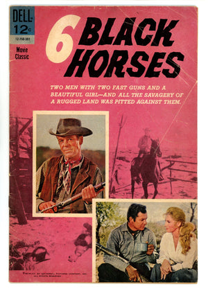 Six Black Horses [6 Black Horses] 12-750-301 VG (4.0) (1963) 