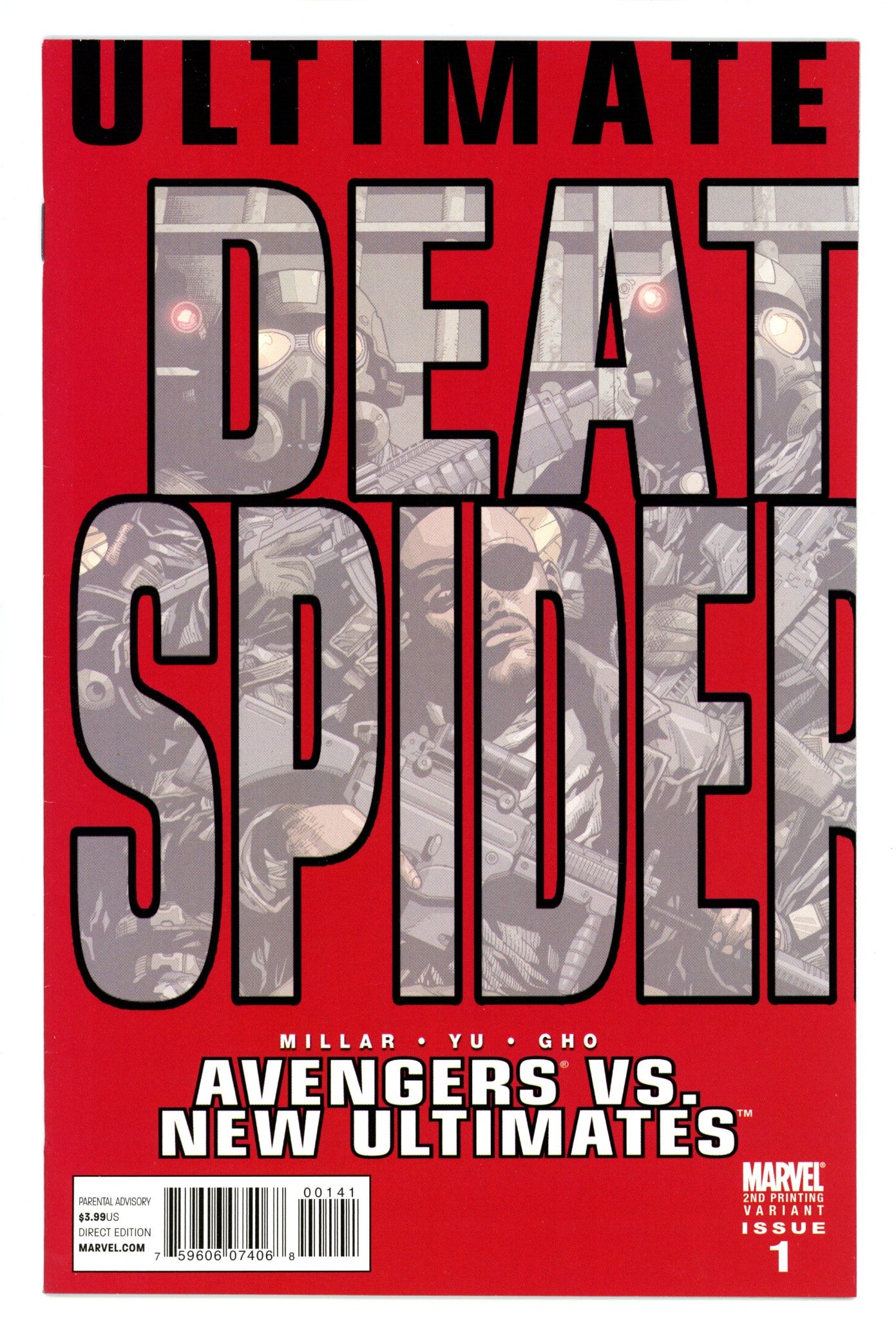 Ultimate Avengers vs. New Ultimates 1 VF/NM (9.0) (2011) 2nd Print 
