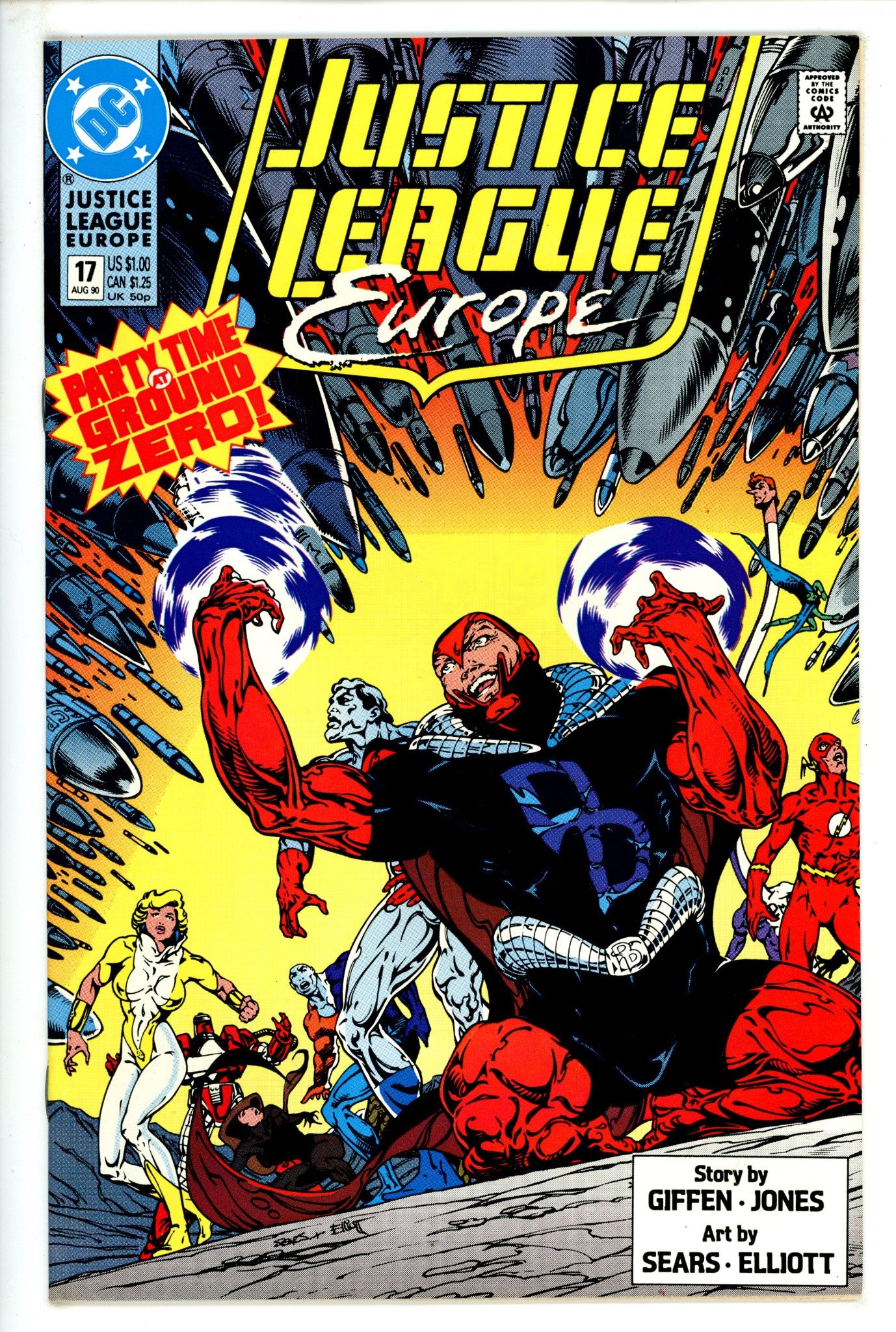 Justice League Europe 17 (1990)
