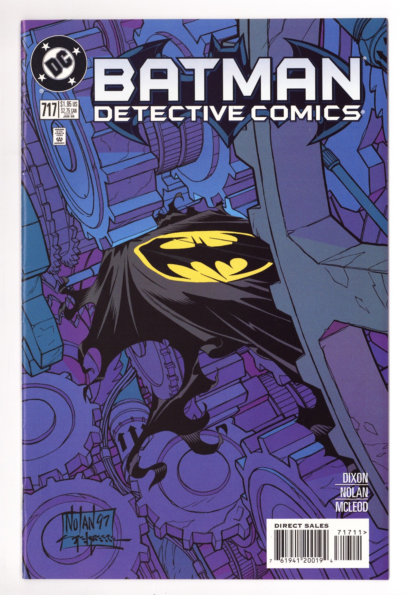 Detective Comics Vol 1 717 Mid Grade (1998) 