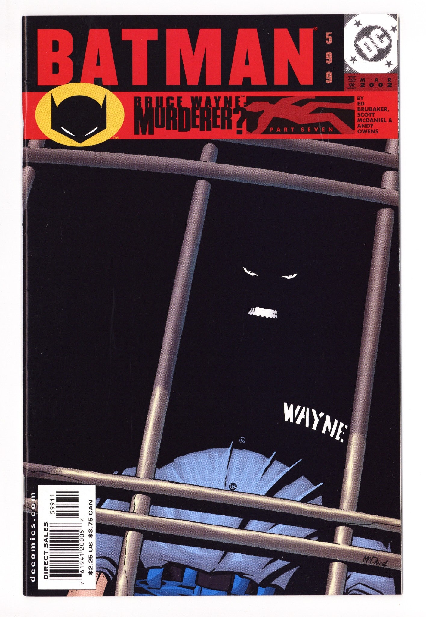 Batman Vol 1 599 High Grade (2002) 