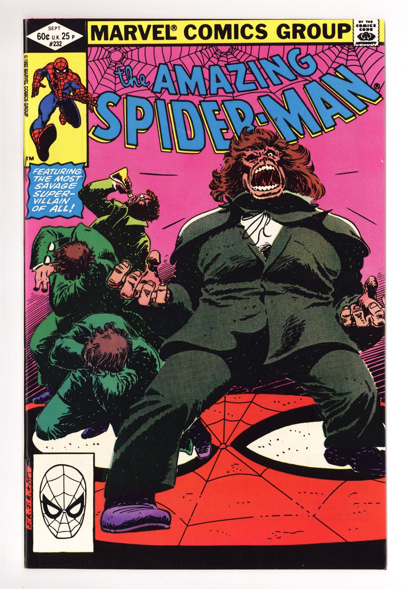 The Amazing Spider-Man Vol 1 232 NM- (9.2) (1982) 