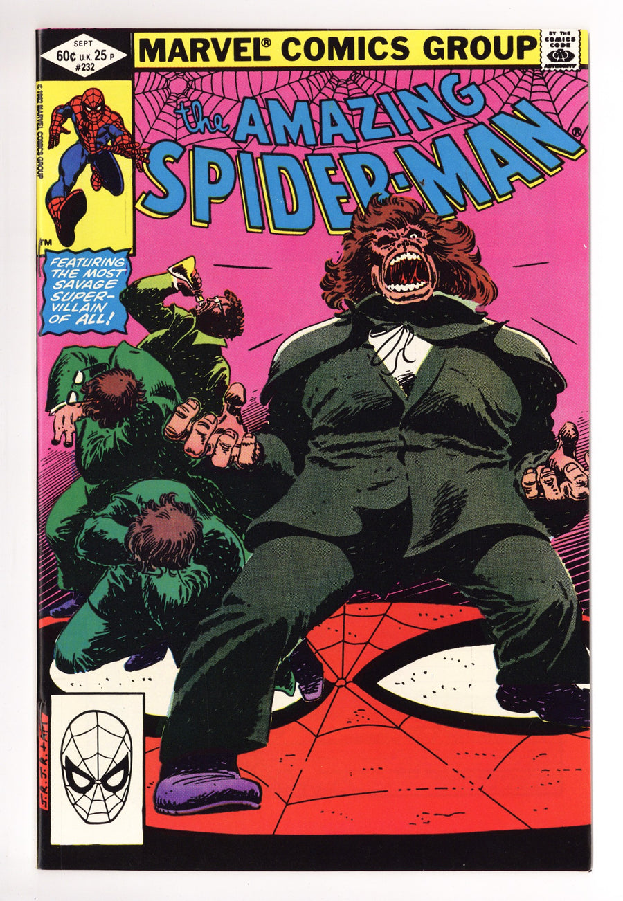 The Amazing Spider-Man Vol 1 232 NM- (9.2) (1982) 