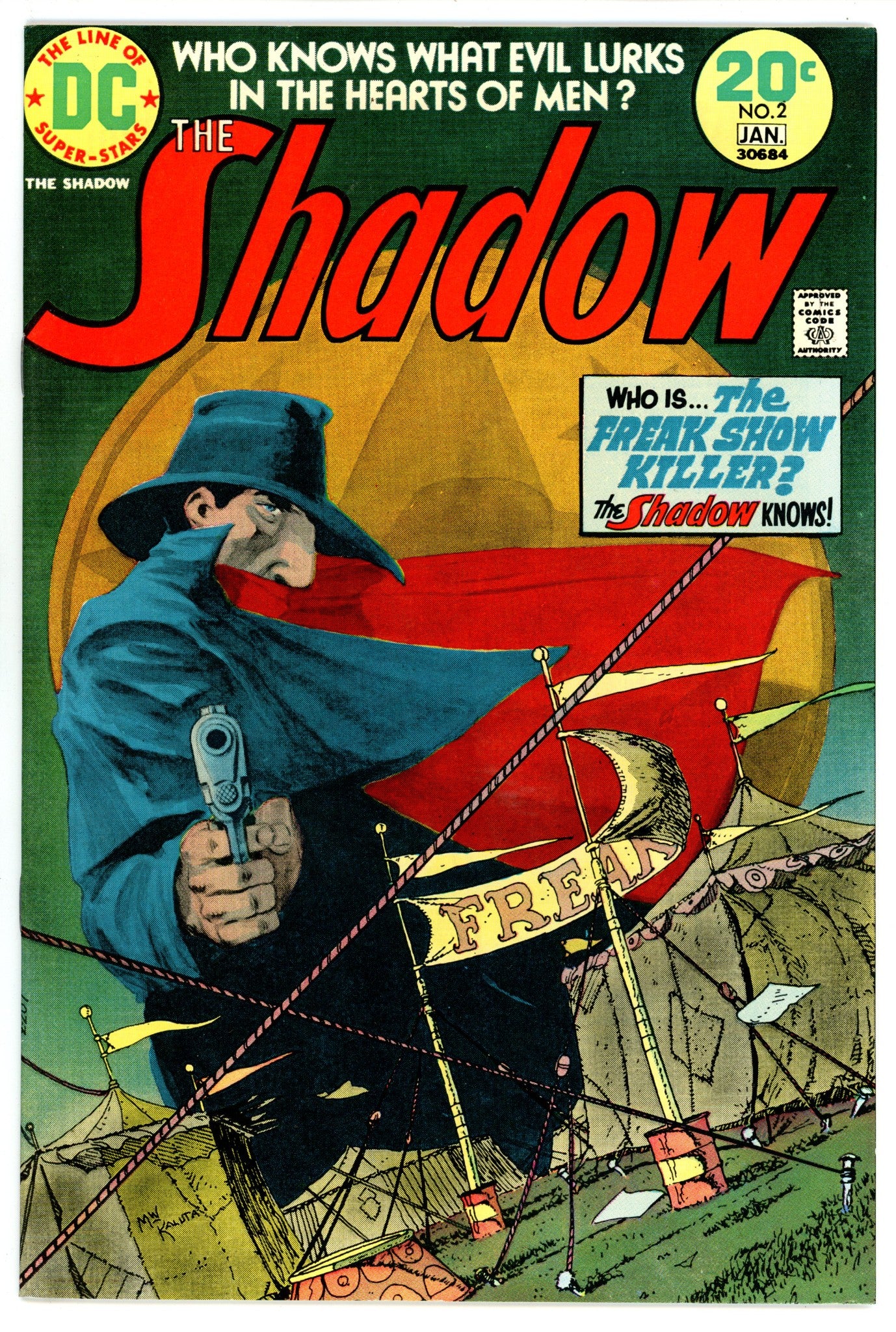 The Shadow Vol 1 2  NM- (9.2)  (1973)   