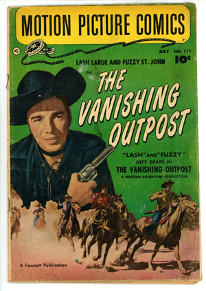 Motion Picture Comics 111 GD+ (1952)