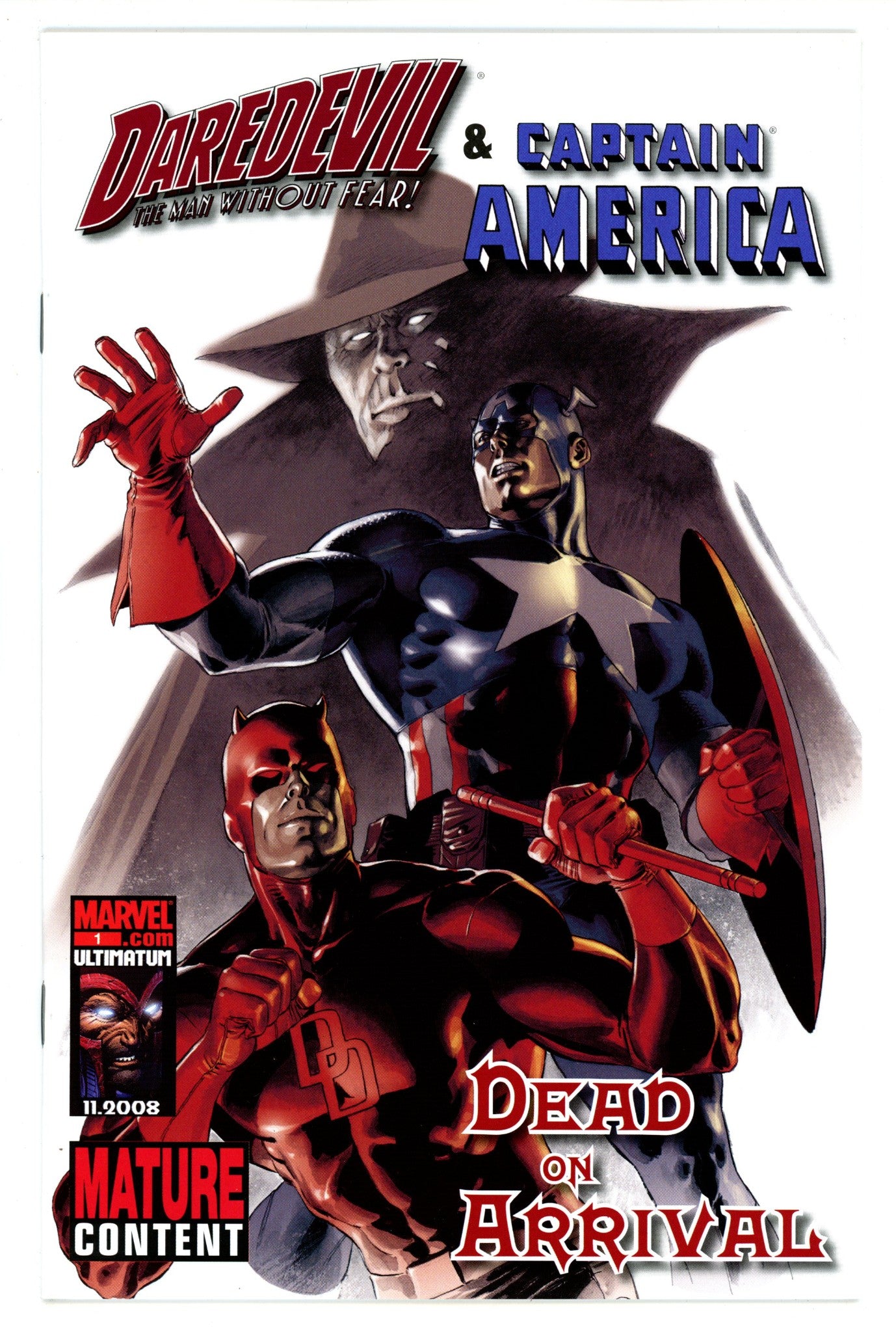 Daredevil & Captain America: Dead on Arrival 1 High Grade (2008) 