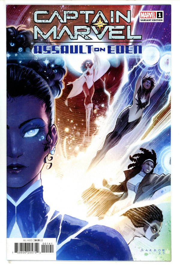 Captain Marvel Assault On Eden 1 Darboe Variant (2023)