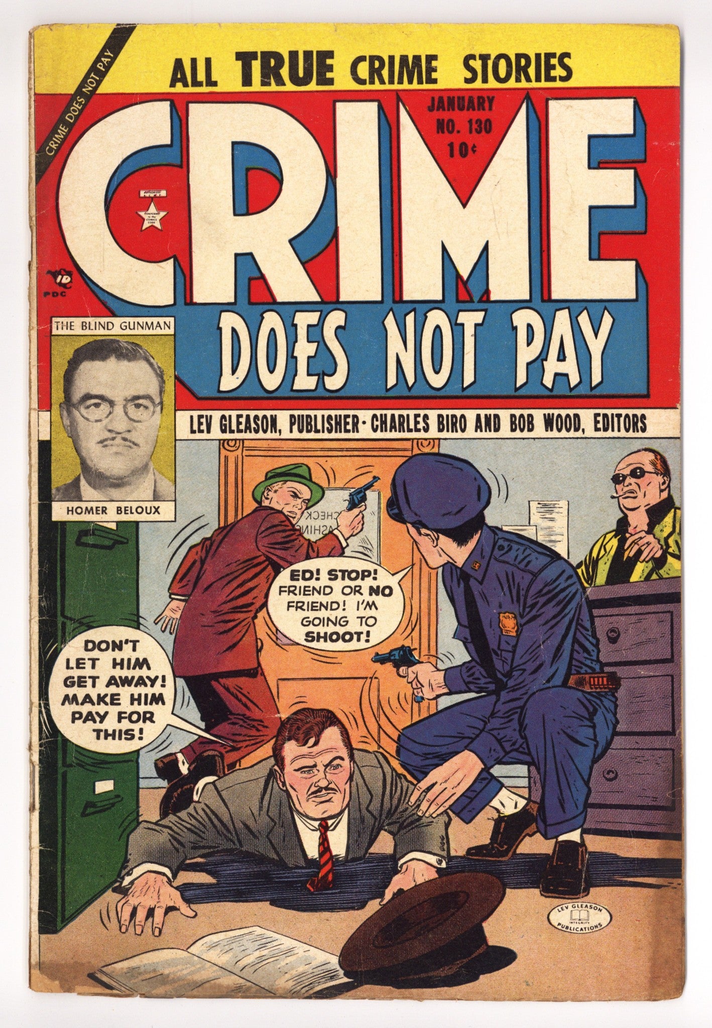 Crime Does Not Pay 130 GD/VG (3.0) (1954) 