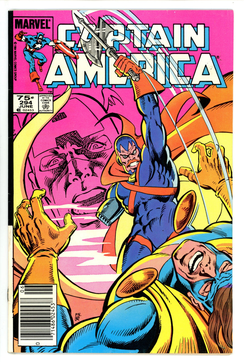Captain America Vol 1 294 Canadian Variant VF- (1984)