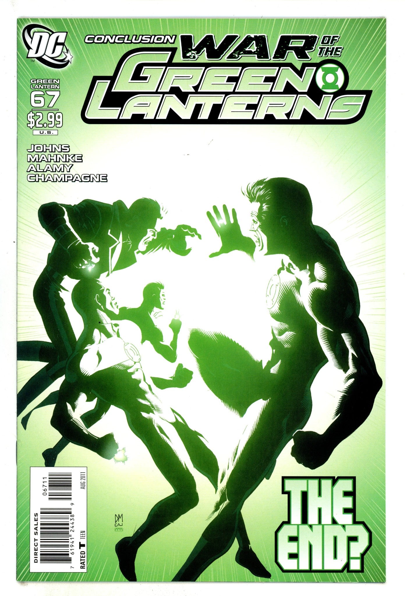 Green Lantern Vol 4 67 High Grade (2011) 