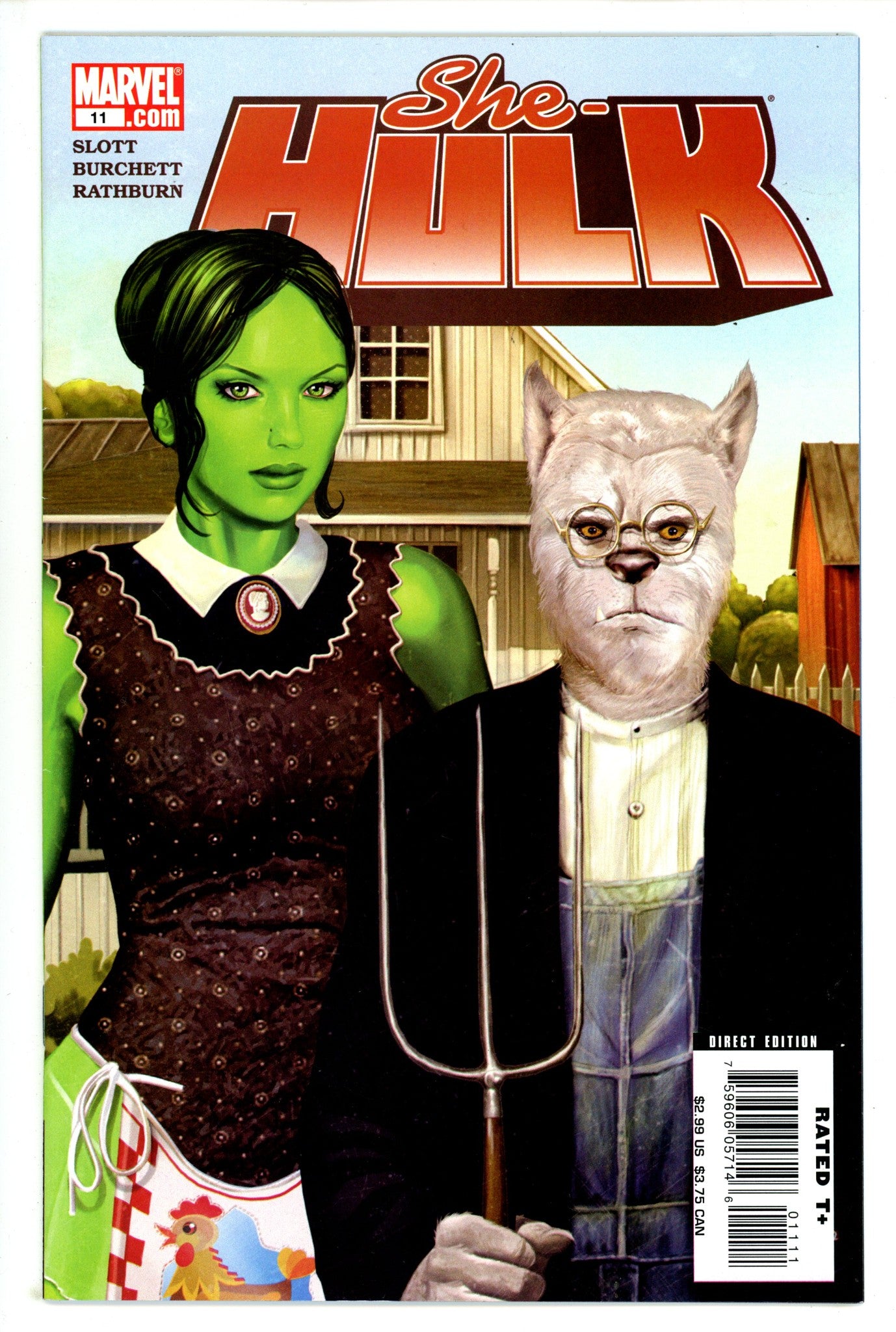 She-Hulk Vol 2 11 Mid Grade (2006) 