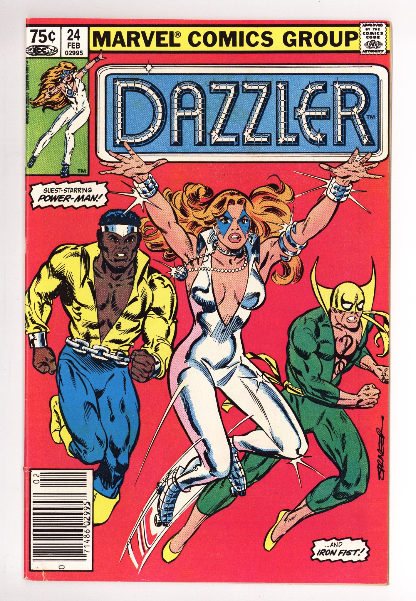 Dazzler Vol 1 24 Mid Grade (1983) Canadian Price Variant 