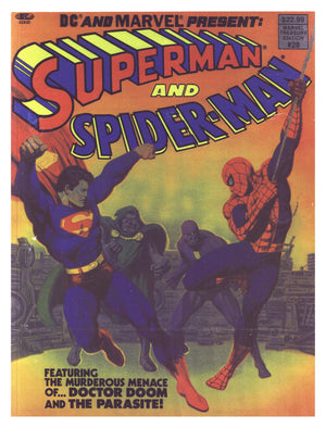 DC And Marvel Present Superman And Spider-Man 28 Sr. Facsimile Foil Variant (2026)