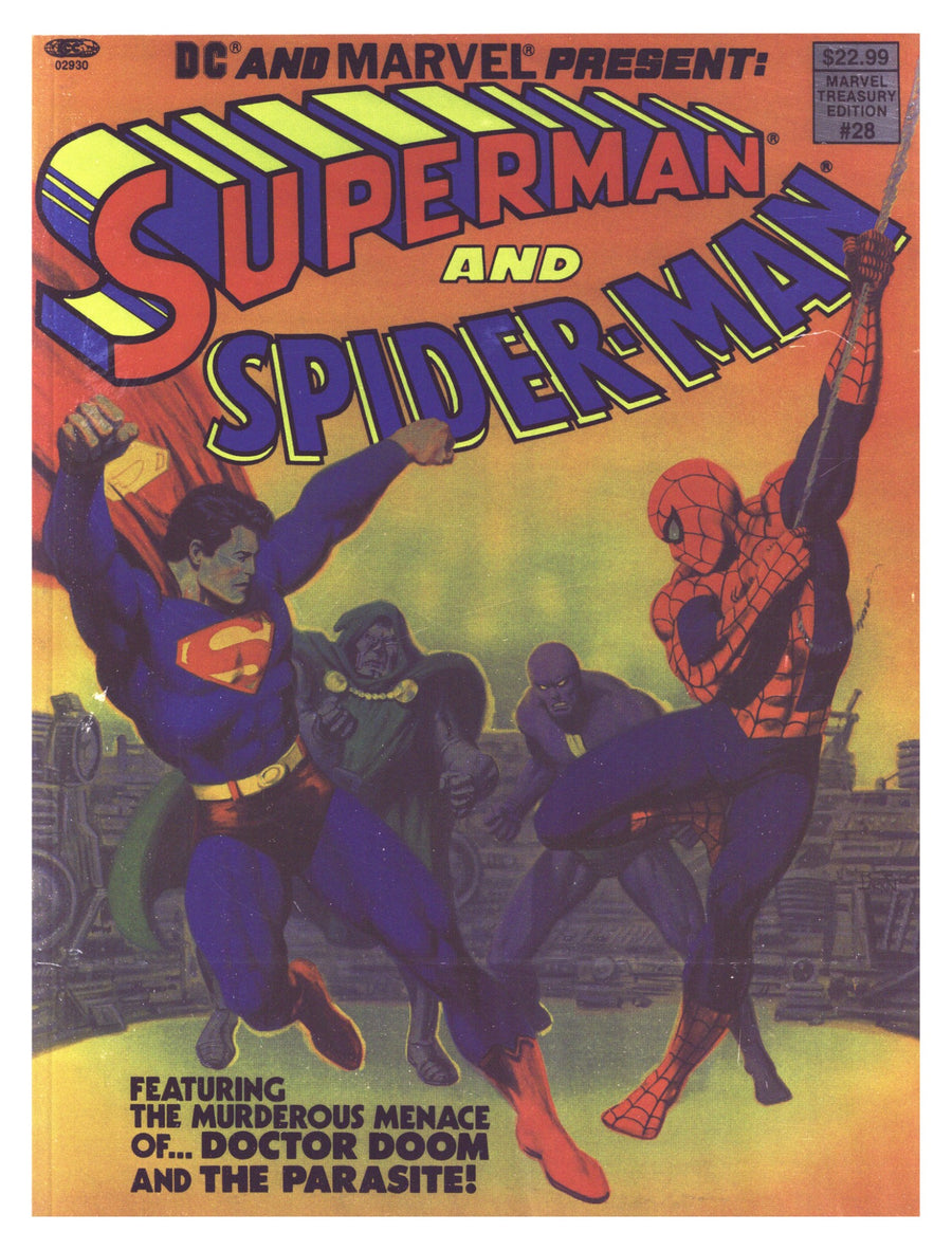 DC And Marvel Present Superman And Spider-Man 28 Sr. Facsimile Foil Variant (2026)