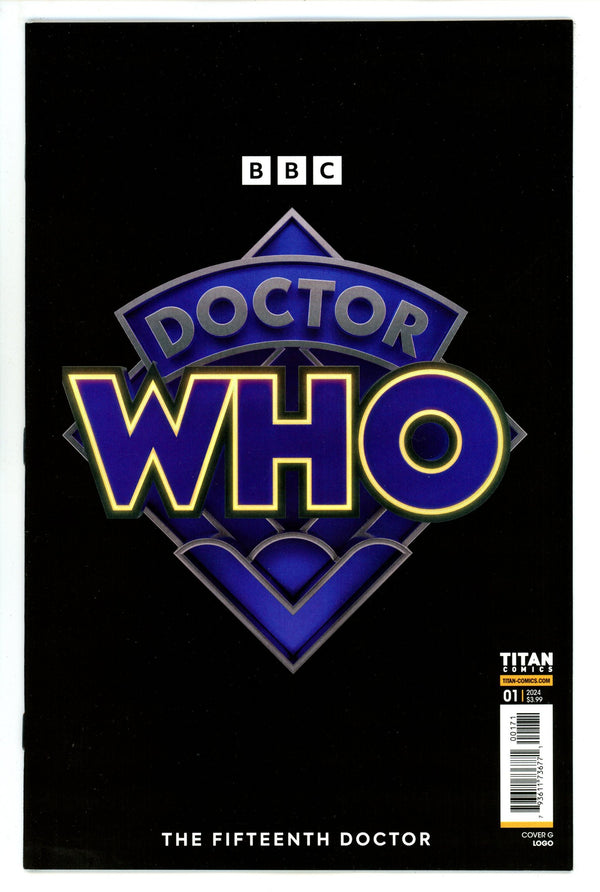 Doctor Who Fifteenth Doctor 1 Logo Variant (2024)