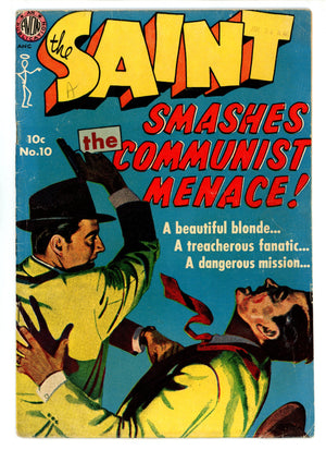 The Saint 10 VG+ (4.5) (1951) 