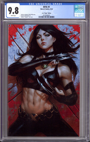 NYX Vol 2 1 CGC 9.8 (NM/M) (2024) Artgerm Virgin Incentive Variant