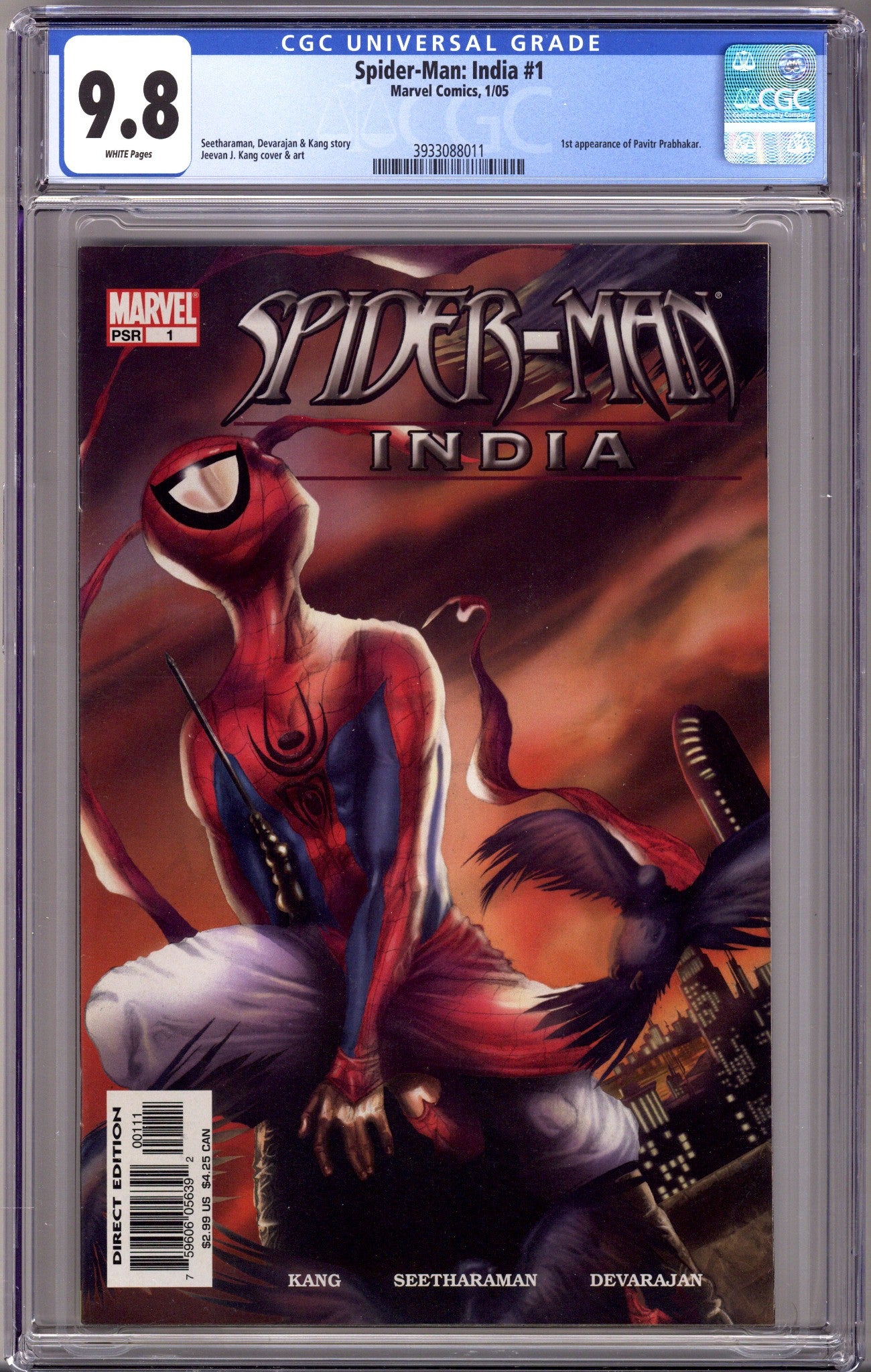 Spider-Man: India Vol 1 1 CGC 9.8 (NM/M) (2005) 