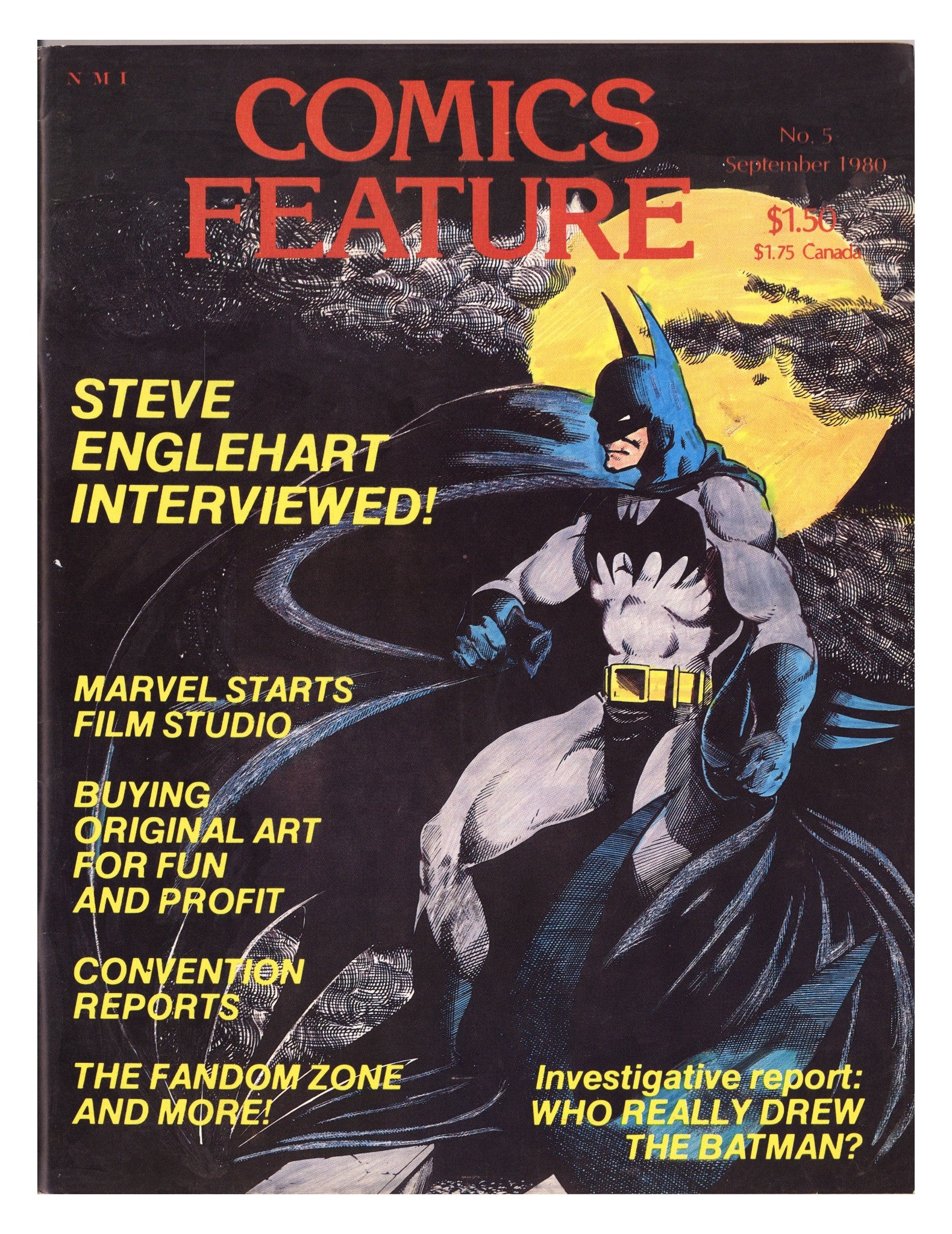 Comics Feature 5 Mid Grade (1980) 