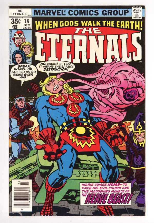 The Eternals Vol 1 18 Mid Grade (1977)