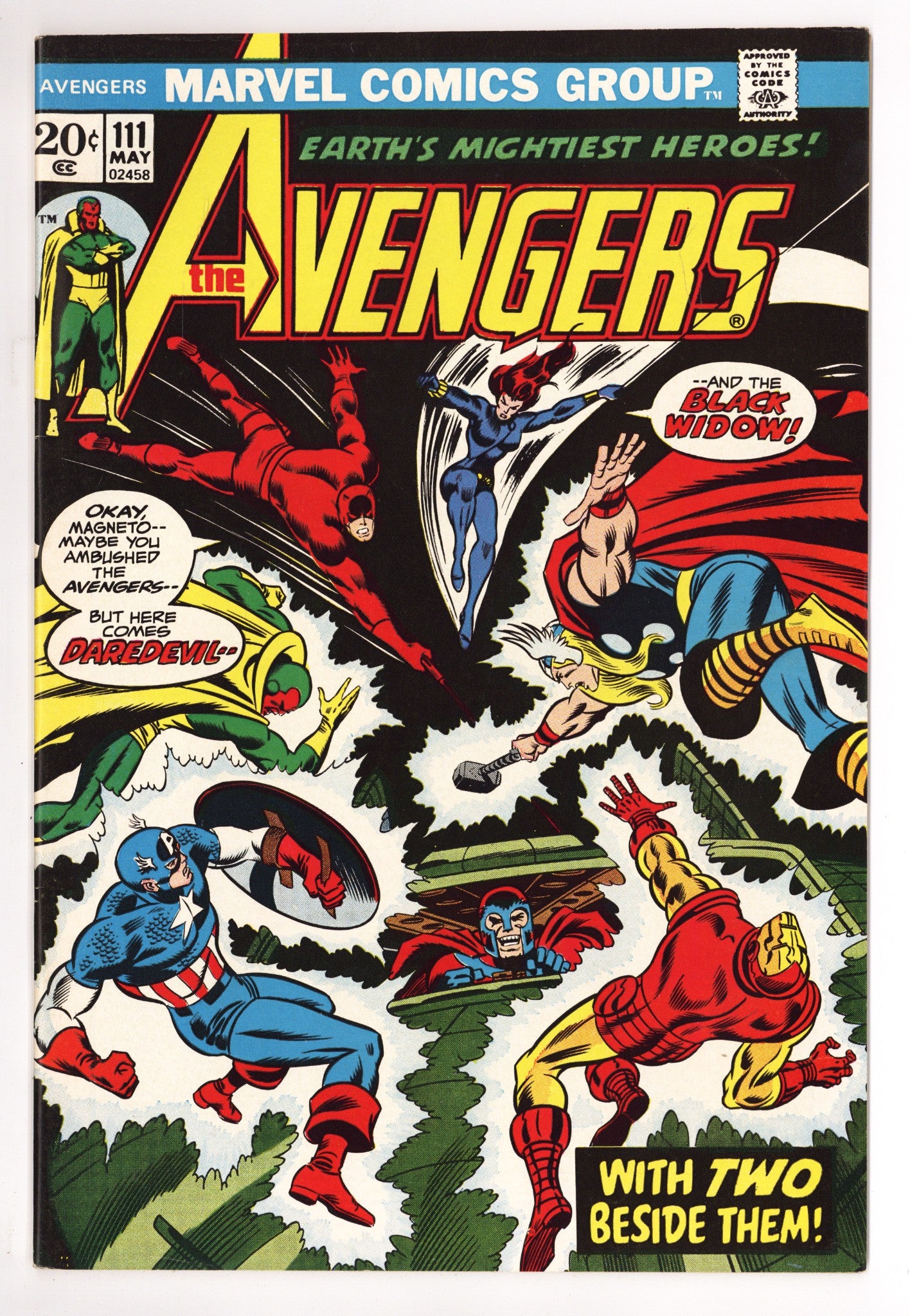 The Avengers Vol 1 111 VF (8.0) (1973) 