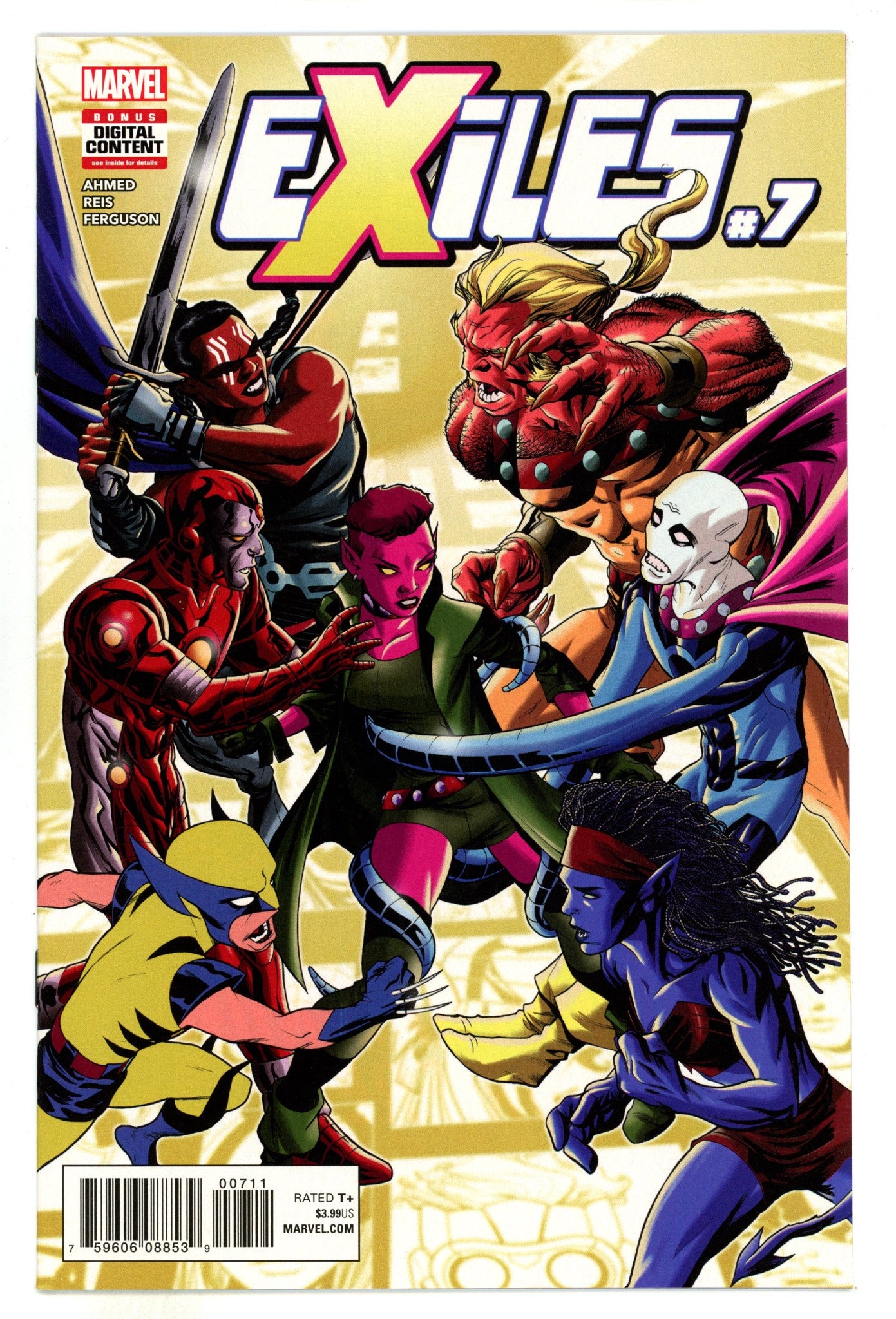 Exiles Vol 3 7  High Grade  (2018)  