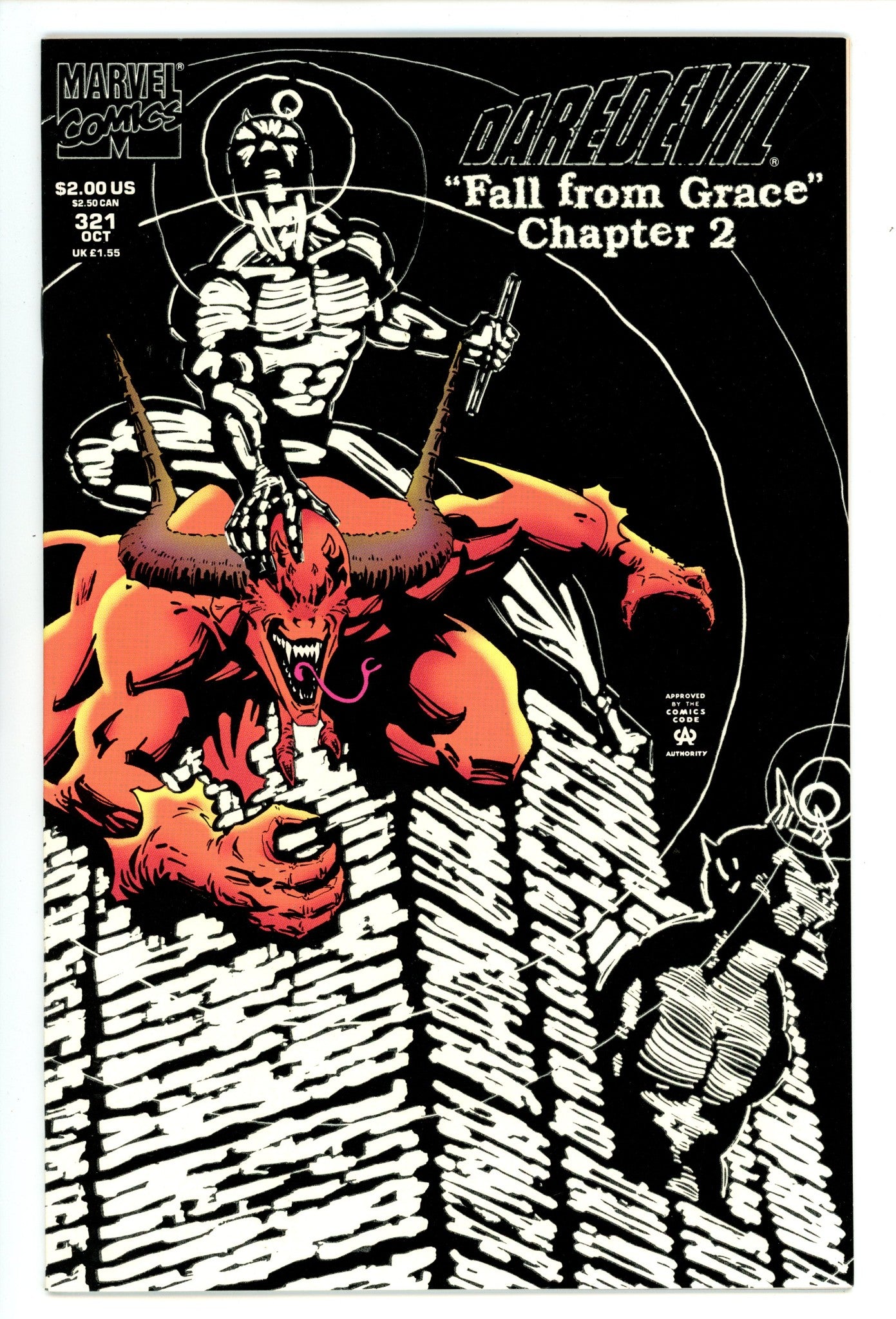 Daredevil Vol 1 321 Mid Grade (1993) 