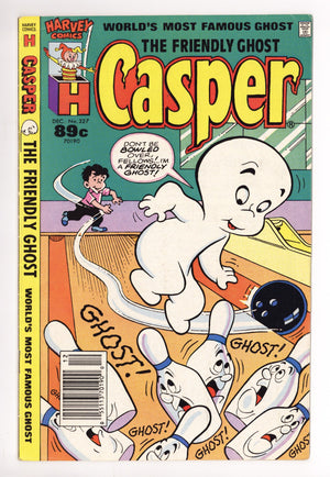 The Friendly Ghost, Casper 227 Mid Grade (1986) Canadian Price Variant